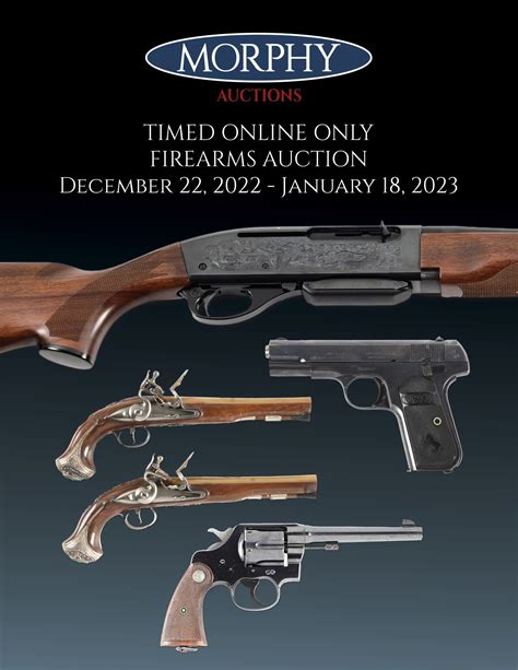 Morphy auction - Select Auction February 14-16, 2024 Toy & General Collectibles February 24 & 25, 2024 Automobiliana, Petroliana and Railroadriana - Las Vegas January 22-March 4, 2024 Timed internet Only Firearms Click for closed sessions...